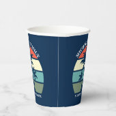Gobelets En Papier Beach Family Reunion Sunset Island Custom Party (Droite)