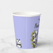 Gobelets En Papier Bear Pandas Party Boy Anniversaire Vert (Droite)