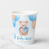 Gobelets En Papier Bearly Wait baby shower (Recto)