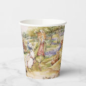 Gobelets En Papier Beatrix Potter Cute Peter et ses amis (Gauche)
