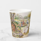 Gobelets En Papier Beatrix Potter Cute Peter et ses amis (Recto)