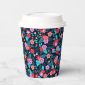 Gobelets En Papier Beau arrangement Ditsy Floral Pattern-56576 (Gauche)