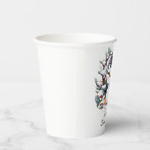 Gobelets En Papier Beau Baby shower de Pingouin (Droite)