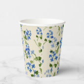 Gobelets En Papier Beau motif fleuri sans soudure (Droite)