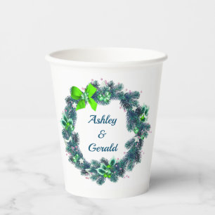 Gobelets En Papier Beauté intemporelle : Collection de couronnes flor