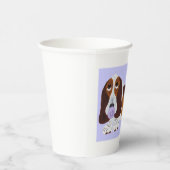 Gobelets En Papier Bébé Basset Hound (Droite)