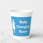 Gobelets En Papier Bébé Changement de chambre Signer avec le parent e (Recto)