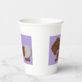 Gobelets En Papier Bébé Dachshund (Gauche)