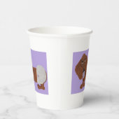 Gobelets En Papier Bébé Dachshund (Droite)