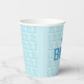 Gobelets En Papier Bébé garçon Fête de révélation de genre (Droite)