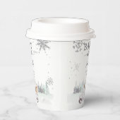 Gobelets En Papier Bébé Il fait froid à l'extérieur du Baby shower bo (Droite)