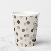 Gobelets En Papier Bébé mignon âne fête d'anniversaire (Droite)