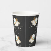 Gobelets En Papier Bébé petit garçon mignon fantôme Halloween automne (Droite)