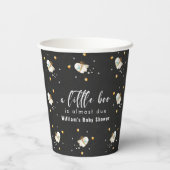 Gobelets En Papier Bébé petit garçon mignon fantôme Halloween automne (Verso)