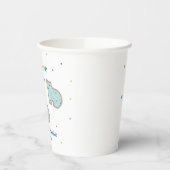 Gobelets En Papier Bébé Saupoudrer Animaux Cookies Baby shower garçon (Gauche)