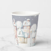 Gobelets En Papier Bébé son froid en dehors du baby shower (Recto)