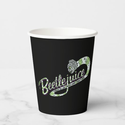 Gobelets En Papier Beetlejus | Allumer le jus (Verso)