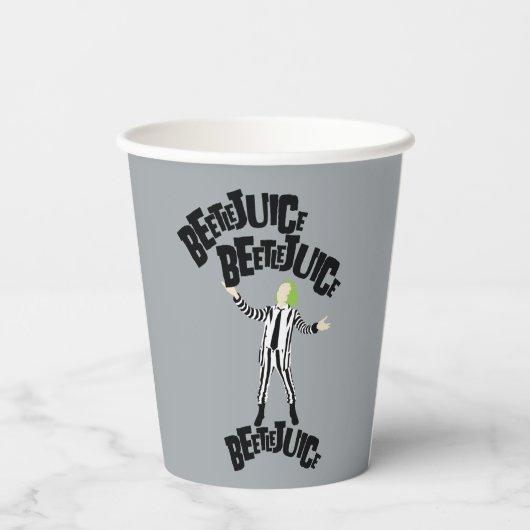 Gobelets En Papier Beetlejus Beetlejus Beetlejus (Verso)