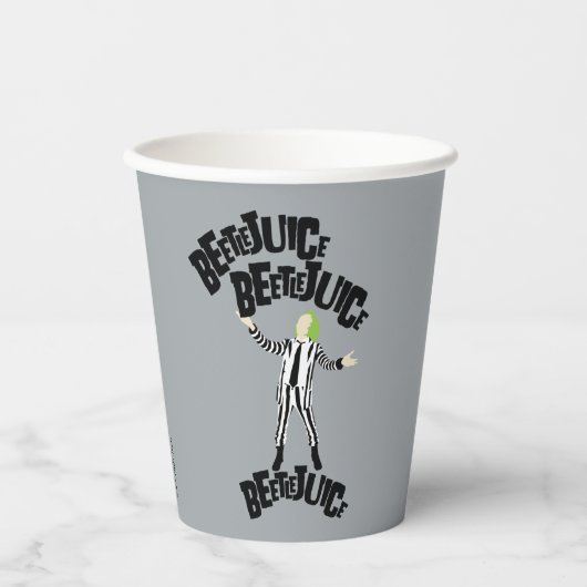 Gobelets En Papier Beetlejus Beetlejus Beetlejus (Recto)