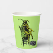 Gobelets En Papier Beetlejus | Le dendroctone en fauteuil (Verso)