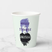 Gobelets En Papier Beetlejus | Lydia Graphisme "étrange et inhabituel (Recto)