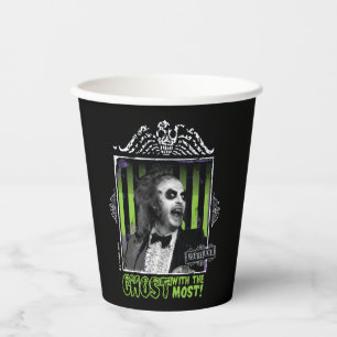 Gobelets En Papier Beetlejus Portrait "Ghost With the Most"