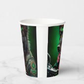 Gobelets En Papier Belgian Shepherd conduite vélo St. Patrick's Day (Droite)