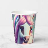 Gobelets En Papier Belle 3D Spirit Pony 2 (Verso)