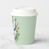 Gobelets En Papier Belle colombe blanche (Gauche)