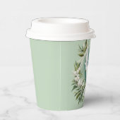 Gobelets En Papier Belle colombe blanche (Droite)