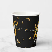 Gobelets En Papier Belle Confetti Or Sweet 16 Seize Paper Cup (Gauche)