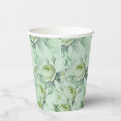 Gobelets En Papier Belle florale Vintage (Droite)