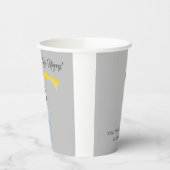 Gobelets En Papier Belle Nativité Manger Boire Soyez Joyeux Noël (Gauche)