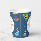 Gobelets En Papier Belle piscine d'été Caractère Fruit Anniversaire (Droite)