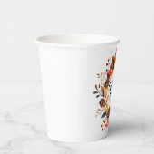 Gobelets En Papier Belle tasse à café d'automne (Droite)