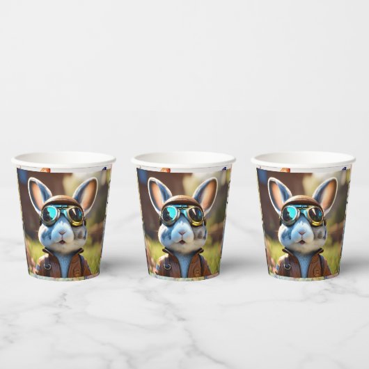 Gobelets En Papier Belles tasses en papier (Multi)