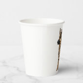 Gobelets En Papier Berger allemand assis (Droite)