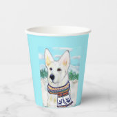 Gobelets En Papier Berger Blanc Suisse (Recto)