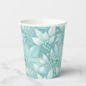 Gobelets En Papier Berries de Noël côtier Motif #7 ID1009 (Verso)