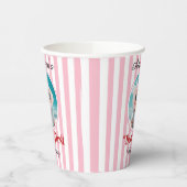 Gobelets En Papier Berry First Birday Party tasse de papier (Gauche)