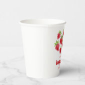 Gobelets En Papier Berry fraise Premier anniversaire (Droite)