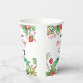 Gobelets En Papier Berry Lovely Premier anniversaire (Gauche)