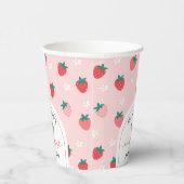 Gobelets En Papier Berry premier anniversaire 1er anniversaire fille (Droite)