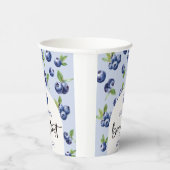 Gobelets En Papier Berry premier anniversaire de enfant de bleuets (Droite)