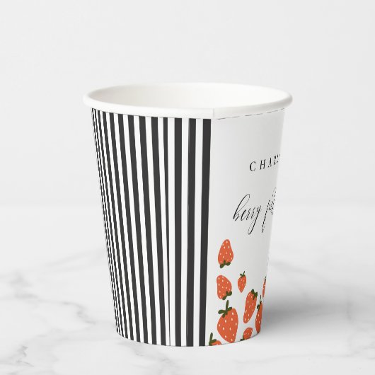 Gobelets En Papier Berry Première fête d'anniversaire (Droite)