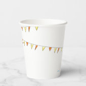 Gobelets En Papier Bert et Ernie Balloons d'anniversaire (Verso)