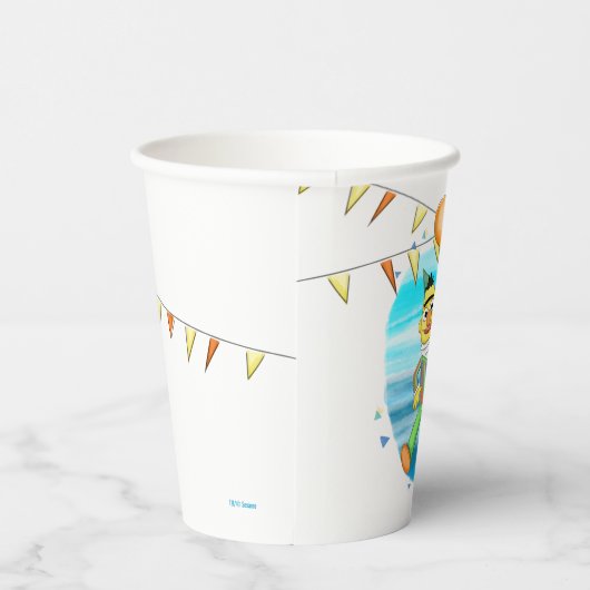 Gobelets En Papier Bert et Ernie Balloons d'anniversaire (Droite)