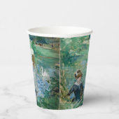 Gobelets En Papier Berthe Morisot - À côté d'un lac (Droite)