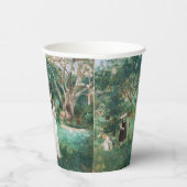 Gobelets En Papier Berthe Morisot - La chasse aux papillons (Droite)