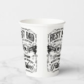 Gobelets En Papier Best Dad Limited Edition Premium Père (Droite)